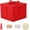 Red, variant on 12.5×12.5×10 Inch Red Large Gift Box with Lid, Includes Shredded Paper, Card & Ribbon for Birthday Valentine Christmas Gift Packaging
