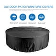 thumbnail image 3 of Cover,Park Furniture Cover Outdoor Patio Tear-resistant Uv Round Covers Waterproof Table Furniture Covers Waterproof Patio Furniture Covers Chair Set Covers Set Covers Windproof Table Chair Set, 3 of 5