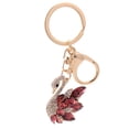 thumbnail image 1 of EeaseCA 1PC Lovely Swan Key Chain Rhinestone Car Bag Hanging Decorations Gift Pendant, 1 of 8