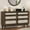 Coffee Brown, variant on Litake Rattan Dresser for Bedroom, 6 Drawers Dresser for Closet, Chests of Drawers, Oak Storage Dressers Cabinet for Bedroom, Living Room, Entryway, Hallway, Oak