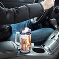 thumbnail image 7 of SKYSONIC Insulated Tumblers with Lids and Straws Handles 40oz Water Bottle Bear Cartoon Travel Mug Reusable Stainless Steel Thermos Vacuum, 7 of 7