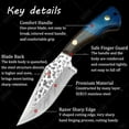 thumbnail image 5 of WXCOO Kitchen Knife Portable Stainless Steel Forged Pocket Knife - Perfect for Outdoor Camping and Barbecue! Hunting Knife Boning Knife BBQ, 5 of 14