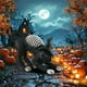 thumbnail image 5 of Adornos para el festival de gatos negros, adornos de Halloween, decoración de mesa para el hogar, 5 of 5