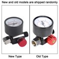 thumbnail image 4 of Air Pressure Regulator, Professional Air Compressor Regulator Aluminium Alloy Small  For Spray  For Pneumatic Tool, 4 of 8