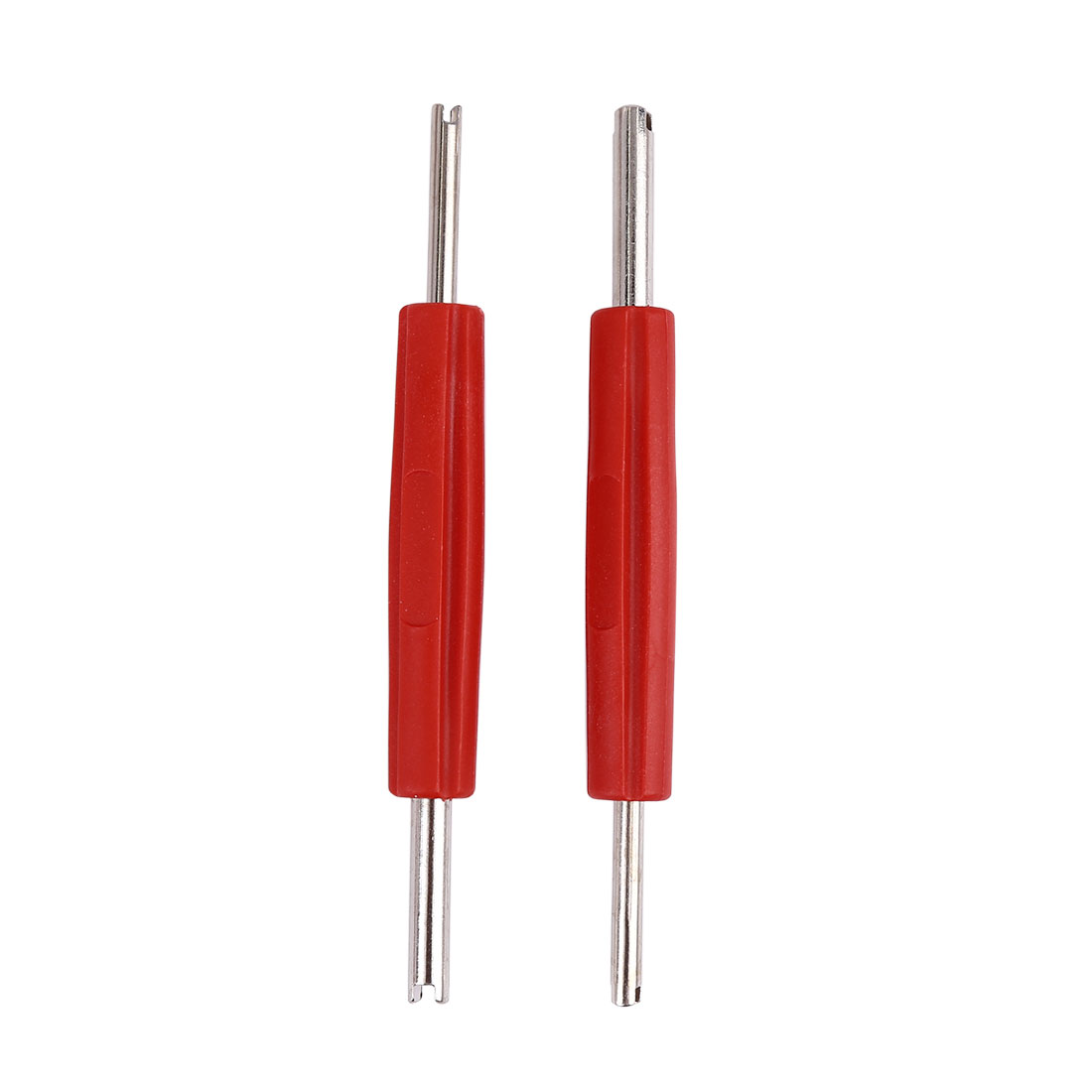 Unique Bargains 6pcs Car Truck Motorcycle Tire Valve Core Remover Tool Dual Head