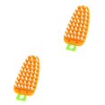 thumbnail image 4 of Bearachild Fruit Vegetable Cleaning Tool Washing Accessory Potato Wash Brush Clean Scrubber Accessories Carrot Gadget Kitchen Household 13.5x6.0x1.0 cm 2Conjunto, 4 of 6