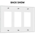 thumbnail image 4 of Light Switch Cover Cartoon Underwater Sea Animal Ocean Sea Turtle 2 Gang Wall Plate Double Light Switch Plate Toggle Decorative Outlet Covers Electrical Switchplate for Bathroom Nursery Decor, 4 of 8