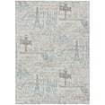 thumbnail image 2 of Addison Rugs Chantille Indoor/Outdoor Transitional Novelty Beige Machine Washable Rectangle Rug, 10' x 14', 2 of 8