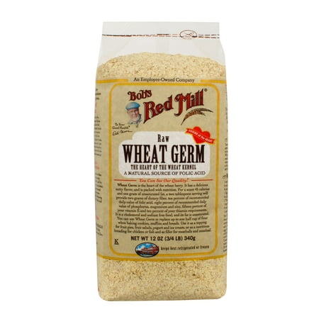 Bobs Red Mill Natural Raw Wheat Germ, 12 Oz
