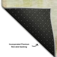 thumbnail image 5 of Addison Rugs Mayfield Premium Machine Washable Transitional Squares Green Round Rug, 8' x 8', 5 of 5