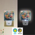 thumbnail image 2 of Yayeee LED Plug in Night Light for The Home with Auto Dusk to Dawn Light Sensors, 2 Pack, Green Goldfish, 2 of 6