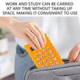 thumbnail image 4 of Portable Calculator with Keychain, Slim Mini Soda Cracker Shape Calculators with 8-digit Screen Display,Small Pocket Basic Standard Calculators for Simple Calculations Daily Use, Orange, 4 of 6