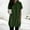 Army Green, variant on Women Summer Casual Fashion Short Sleeve Soild Color Hooded Long Double Pocket TShirt Top Long Sleeve Polyester Spandex Our Womens Long Sleeve Workout Top Womens Shirts Summer Short Sleeve Sports