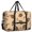 Football Triangle Beige Pattern, variant on Football Triangle Beige Pattern Foldable Travel Duffel Bag, Weekend Overnight Bag with Front Pocket & Trolley Strap, Tear Resistant Gifts for Air Travel Weekend Gym,17.7 X 6.3 X 12.6 Inches