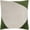 Lime Green, Peach / Kirra, variant on Hauteloom Jamie Throw Pillow