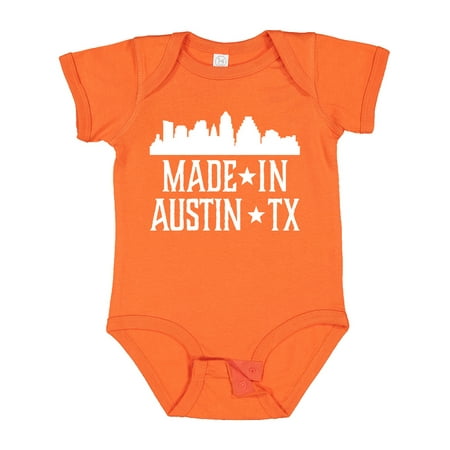 

Inktastic Made in Austin Texas Gift Baby Boy or Baby Girl Bodysuit
