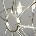 thumbnail image 3 of Yosemite Home Decor Shooting Star 5 Lights Mini Chandelier in Nickel Plated, 3 of 5