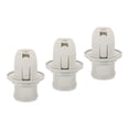 thumbnail image 1 of Unique Bargains E14 Screw Thread 28mm Light Socket DIY Retro LED Bulb Lamp Holder White 3 Pack, 1 of 5