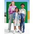 thumbnail image 2 of Justice Little Girl & Big Girl Beaded Low Court Sneaker, 2 of 7