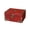 Red, variant on Vintage Wooden Storage Box, Decorative Treasure Chest, Rustic Jewelry Organizer, Keepsake Container, Home Decor Accent, Blue