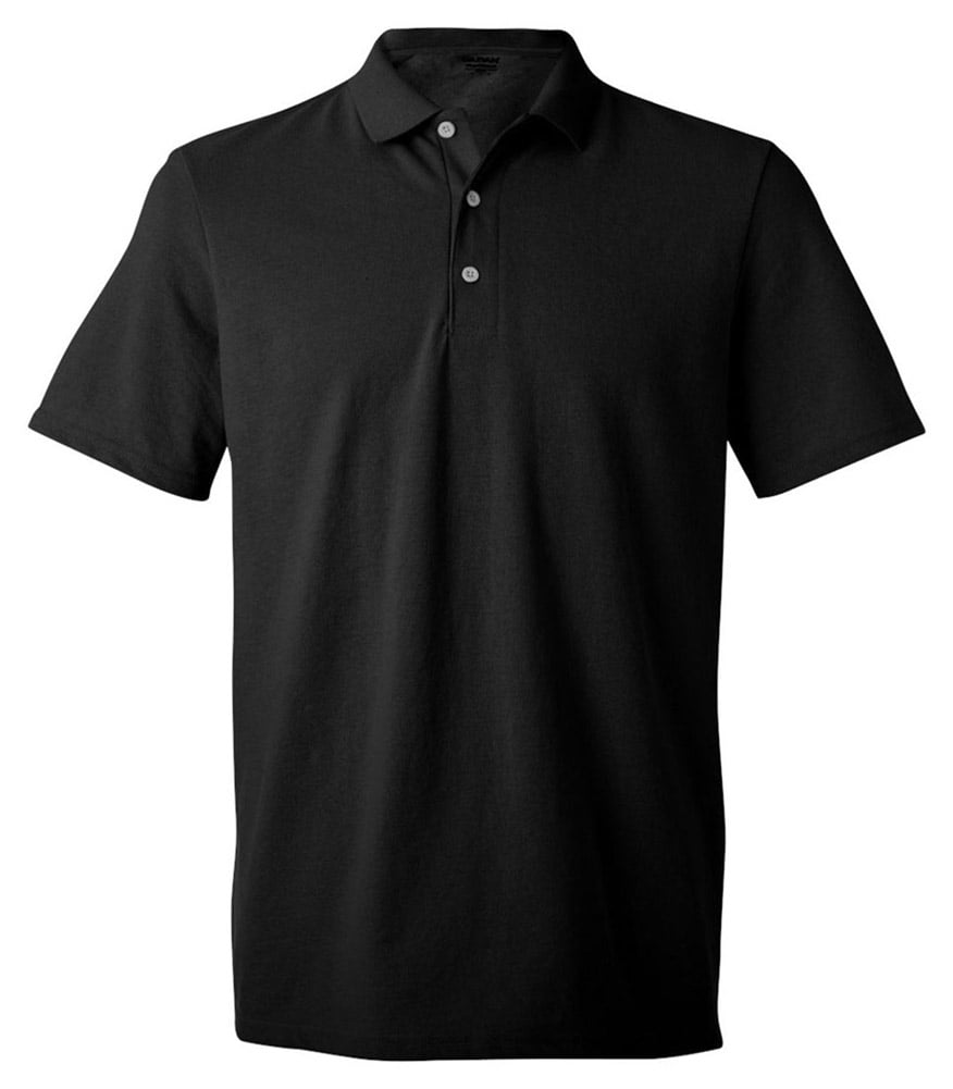 Gildan 94800 Adult Gildan DryBlend Polo Shirt -Black-Small - Walmart.com