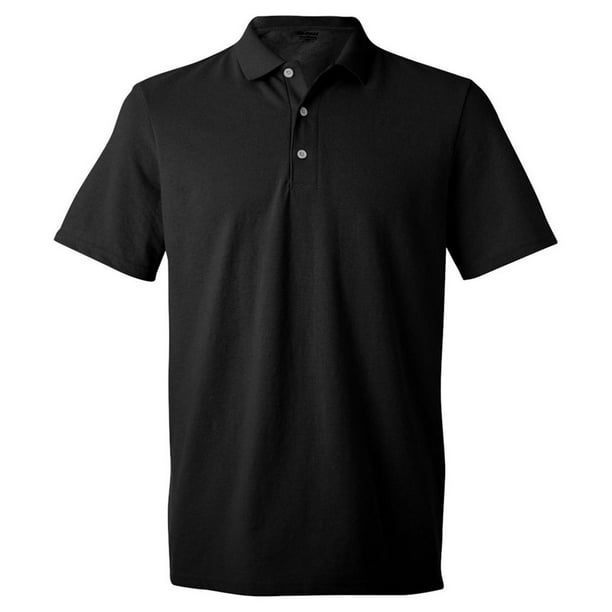 Gildan - Gildan 94800 Adult Gildan DryBlend Polo Shirt -Black-Small ...