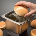 thumbnail image 4 of Stainless Steel Butter Wheel - Melted Dispenser for Even Spreading, Essential Kitchen Gadget American Burgers, 4 of 7