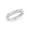 White Gold, variant on Gold Lab Grown Diamond Ribbed Band Ring (10K Yellow Gold,Size 4)