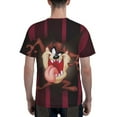 thumbnail image 4 of Unisex Looney Tunes Taz-Mania 3d Graphic Print Shirts For Mens Womens Casual Short Sleeve Tee Shirts Top, 4 of 6