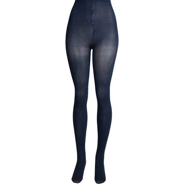 Opaque Plus Size Tights for Women, Comfortable and Footed, by Lissele