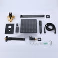 thumbnail image 4 of Three Functions Shower Set, Pressure Balanced Complete Shower System with Rough-In Valve, 4 of 5