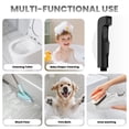 thumbnail image 4 of Handheld Bidet Sprayer Bidet Attachment with Shut Off Valve Hose Mount Kit Included, 4 of 9
