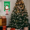 thumbnail image 5 of HomeKingdee Christmas Decorations Indoor,Festival Christmas Door Hanging Flag Santa Snowman Elk Cloth Banner Ornaments Durable Party Household Show Window Decor, 5 of 6