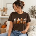 thumbnail image 3 of Pumpkin Spice Coffee Fall Shirt, Cute Autumn Latte Drinks Graphic Comfort Colors Tee, Cozy Pumpkin Season Halloween Thanksgiving Gift - Espresso, 3XL, 3 of 4