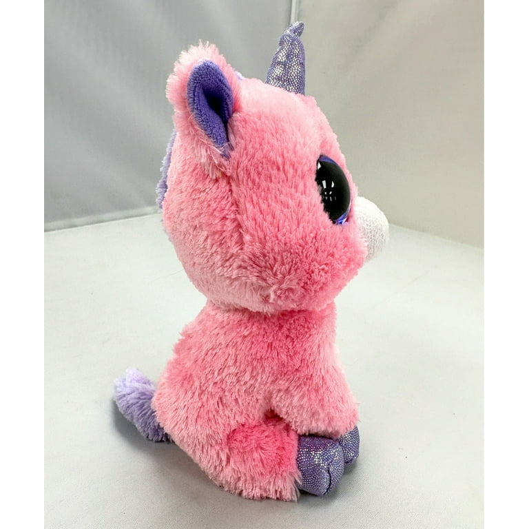 Peluche De Unicornio De 40 Cm – Cojín De Peluche Suave Y Seguro – Regalo Para Niños Y Adultos – Color Rosa