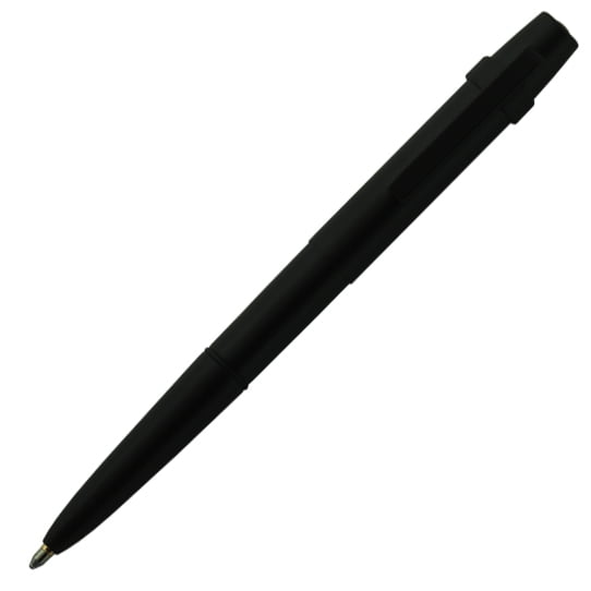 Fisher Space Bullet Style Space Pen with Flat Top Cap & Blister Carded, Matte Black