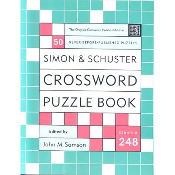Livre de Casse-Tête Mots Croisés Simon et Schuster : Série 248: