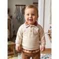thumbnail image 4 of RUINIXCW Kids Sweatshirt, Long Sleeve Plaid Hoodie Pullover Clothes for Boys Girls, 4 of 8