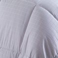 thumbnail image 2 of Sheetsnthings White Down Alternative Heavy Weight Dobby Checkered Comforter/100-Ounces of Fill, King-California King (106x90) Soft and Fluffy Hotel Style Duvet Insert or Comforter with Corner Ties, 2 of 4
