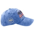 thumbnail image 6 of USA 250th Anniversary Hat 1776–2026 Patriotic Embroidered Flag Map Baseball Cap Unisex, 6 of 7