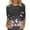 Multicolor, variant on SHE IS My Items Womens Long Sleeve V Neck Cotton White Tops for Women V Neck Oversized Long Sleeve Shirts for Women Graphic Basic Fitted Tees for Plus Size Women