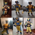 thumbnail image 3 of Disfraz Infantil Wolverine Niño Superhéroe Mono Niños Halloween Cosplay Máscara/Wolf Claw Props Fantasy, 3 of 4