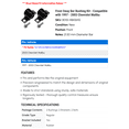 thumbnail image 2 of Front Sway Bar Bushing Kit - Compatible with 1997 - 2003 Chevy Malibu 1998 1999 2000 2001 2002, 2 of 2