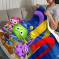 thumbnail image 3 of Creative Galaxy anti-pilling, suave, ligera, esponjosa y acogedora de lujo para hogar y cocina – Perfecta para niños y adultos,120X150cm, 3 of 6