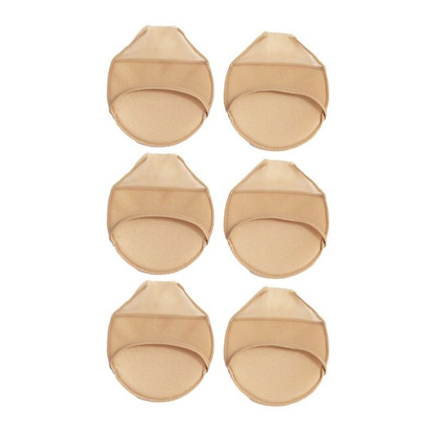 Almohadillas antideslizantes para la parte delantera del pie, 3 pares de cómodas almohadillas para tacones altos, soporte para la parte delantera del pie y