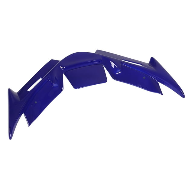 Alerón de carenado delantero, alerón de carenado delantero de motocicleta, cubierta de ala de carenado, alerón de parabrisas aerodinámico diseñado para la perfección
