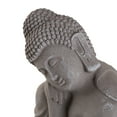 thumbnail image 6 of DecMode 20" Indoor Outdoor Meditating Buddha Garden Sculpture, 6 of 14