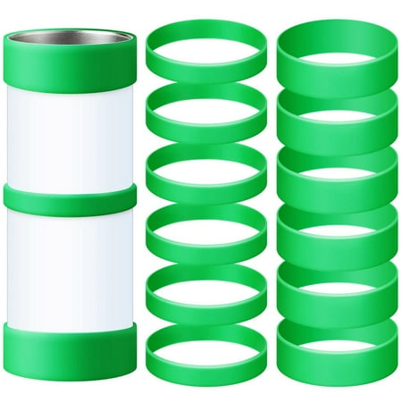 

Silicone Bands for Sublimation Tumbler 2 Sizes Elastic Sublimation Paper Holder Ring Bands Reducing Ghosting DIY Art
