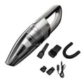 thumbnail image 1 of Handheld Car Vacuum Cleaner 120w 7000pa Rechargeable For Car Silver, 1 of 5