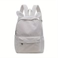 thumbnail image 1 of Mochila Con Orejas De Conejo Kawaii, Mochila Para Estudiantes De Regreso A La Escuela, Mochila De Viaje De Nailon Impermeable, 1 of 4